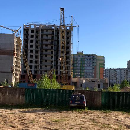 Хід будівництва ЖК Еспланада, просп. Лушпи, корп. 12, корп. 13, травень 2025