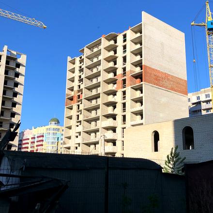 Хід будівництва ЖК Еспланада, просп. Лушпи, корп. 11, травень 2025