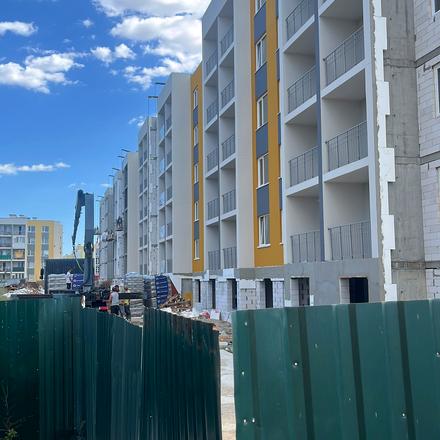 Ход строительства ЖМ Седьмое Небо, 21 очередь, июль 2025