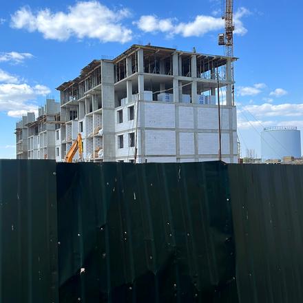 Ход строительства ЖМ Седьмое Небо, 252 дом, июль 2025