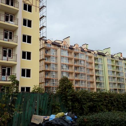 Хід будівництва ЖК Казка, 6 будинок (вул. Лебедєва, 1, корпус 7), вересень 2016