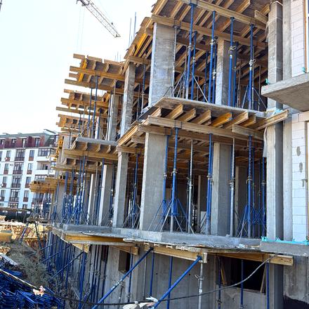 Ход строительства ЖК Golden City, 4 дом, август 2025