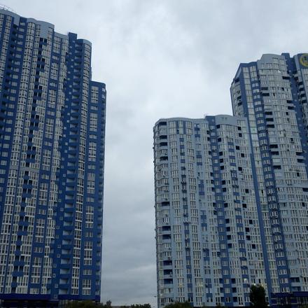Хід будівництва ЖК Київська Венеція, 1-2 будинки (просп. Соборності, 30, 30а), вересень 2016