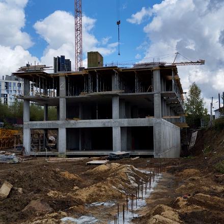 Хід будівництва ЖК AUROOM INSPO, 2 будинок (секції 3-4), вересень 2025
