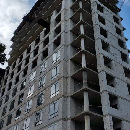 Хід будівництва The Five Hotel, Будинок, вересень 2025