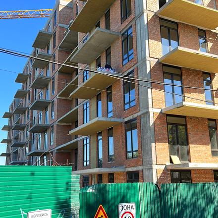 Хід будівництва OLEGIV Boutique Residence, 1-3 секції, вересень 2025