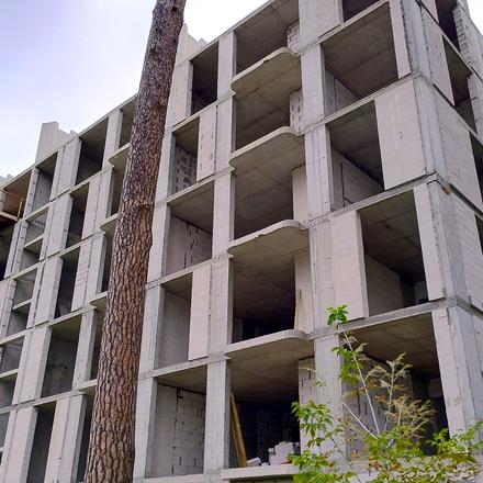 Ход строительства ЖК O2 Residence, 7 дом, сентябрь 2025