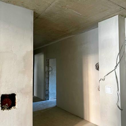 Хід будівництва вул. Бориславська, 9в, Внутрішні роботи, вересень 2025