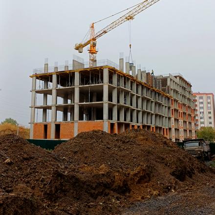Ход строительства ул. Озерная, 6/2г, 1 дом, октябрь 2025