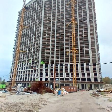 Хід будівництва ЖК H2O, 4 будинок, жовтень 2025