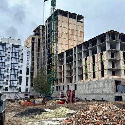 Ход строительства МФК Prime Tower, 2 дом, октябрь 2025