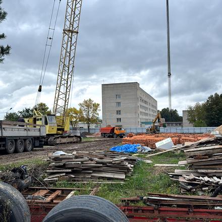 Ход строительства ЖК Липы, 2 дом, октябрь 2025