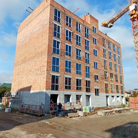 Хід будівництва ЖК Рідний-3, 7 будинок, жовтень 2025