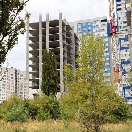 Ход строительства ЖК Южный квартал, 2 дом (секция 6), октябрь 2025