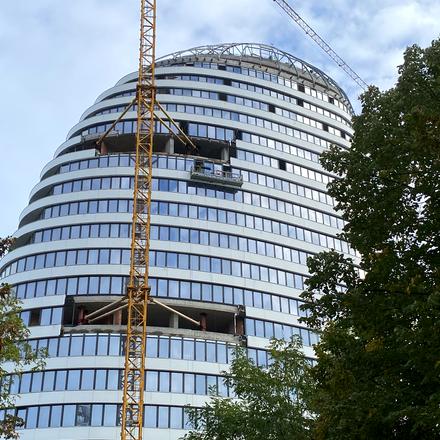 Хід будівництва БФК INTERGAL CITY, Вежа А, жовтень 2025