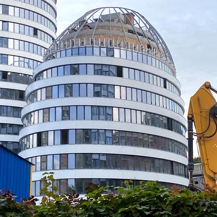 Хід будівництва БФК INTERGAL CITY, Вежа В, жовтень 2025