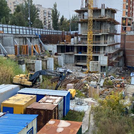 Хід будівництва ЖК NVER, 1 будинок, жовтень 2025