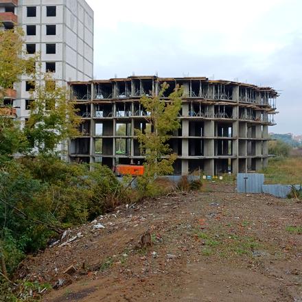 Ход строительства ул. Трудовая, 6д, 3 дом, октябрь 2025