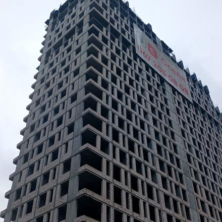 Ход строительства ЖК Star City, 4 дом, октябрь 2025