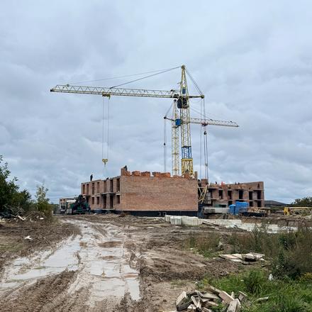 Ход строительства ЖК Первый квартал, 3 дом (секции 6-10), октябрь 2025