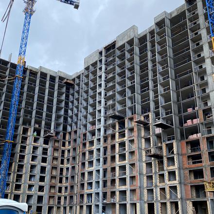 Хід будівництва ЖК SKY AVENUE, 3 будинок, жовтень 2025