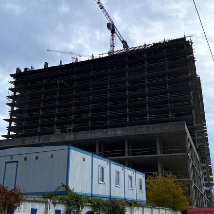 Хід будівництва BOSTON Creative House, 1 будинок, жовтень 2025