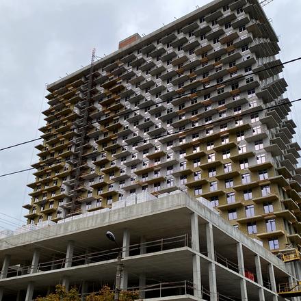 Хід будівництва BOSTON Creative House, 2 будинок, жовтень 2025