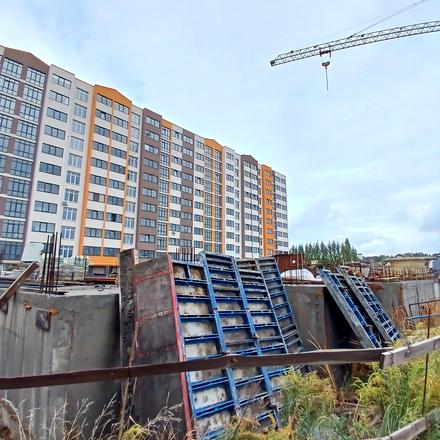 Ход строительства ЖК Orange Park, 14 дом, октябрь 2025