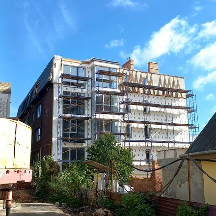 Хід будівництва вул. Білогірська, 13, 2 будинок, жовтень 2025