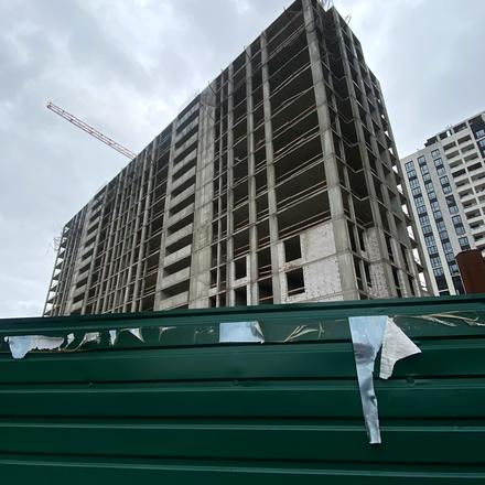 Хід будівництва вул. Івана Виговського, просп. Європейського Союзу (Правди), 1 будинок, жовтень 2025