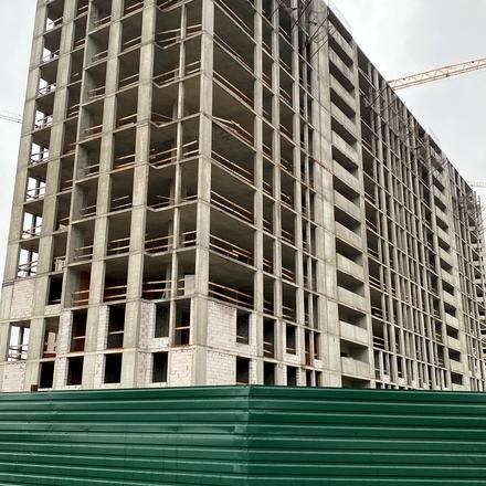 Хід будівництва вул. Івана Виговського, просп. Європейського Союзу (Правди), 1 будинок, жовтень 2025