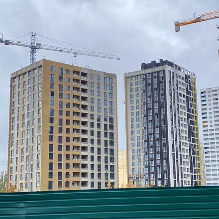 Хід будівництва вул. Івана Виговського, просп. Європейського Союзу (Правди), 2-3 будинки, жовтень 2025