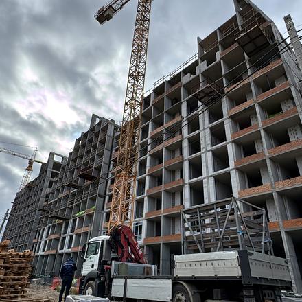 Хід будівництва ЖК Синергія Сіті, 33-34 будинки, жовтень 2025