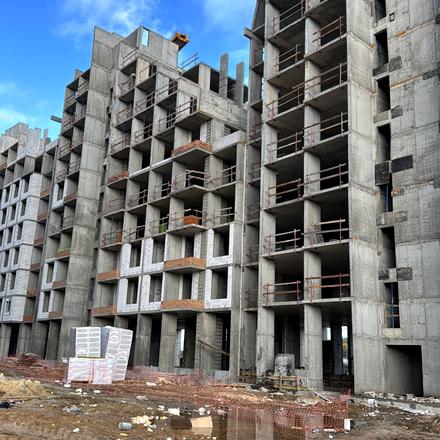 Хід будівництва ЖК Синергія Сіті, 33-34 будинки, жовтень 2025