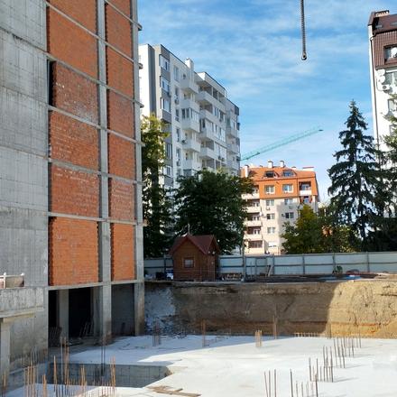Ход строительства ЖК LuxAR, 1 секция, октябрь 2025
