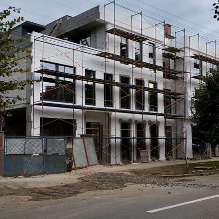 Хід будівництва ЖК Французький двір, 1 секція, жовтень 2025