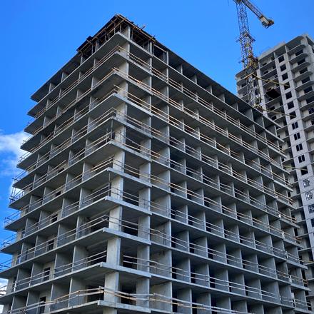 Хід будівництва ЖК Central Hills, 2 будинок, жовтень 2025