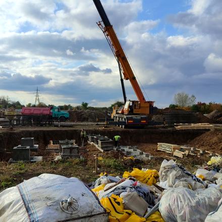 Хід будівництва ЖК Пелюстковий, 5 будинок, жовтень 2025