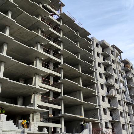 Хід будівництва ЖК Пелюстковий, 4 будинок, жовтень 2025