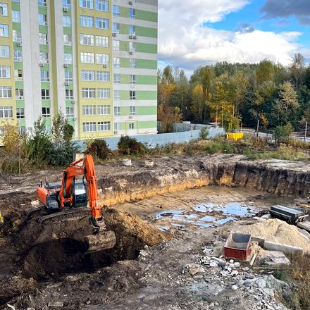 Ход строительства ЖК Estet Hill, 2 дом, октябрь 2025