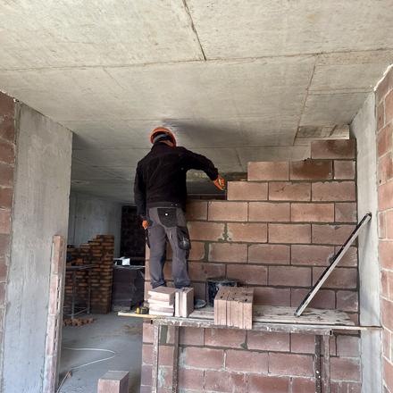 Хід будівництва ЖК Бетховен, Внутрішні роботи, жовтень 2025