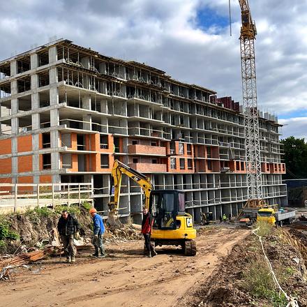 Хід будівництва ЖК City, 14-15 секції, жовтень 2025