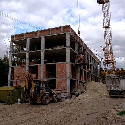 Хід будівництва ЖК Еко-дім на Надійній, 10 будинок, жовтень 2025