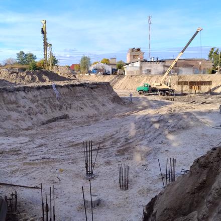 Ход строительства Русановская Гавань, Дом 9-12, октябрь 2025