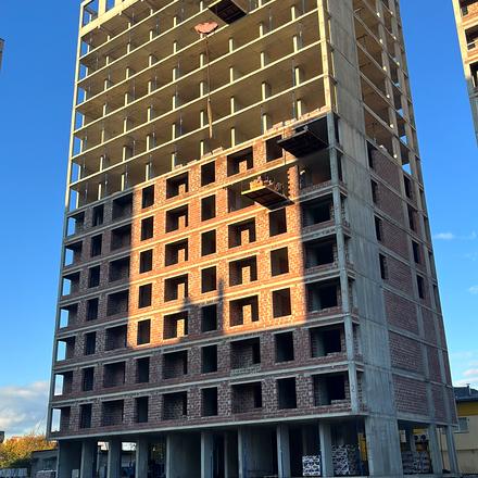 Хід будівництва ЖК Бетховен, 3 будинок, жовтень 2025