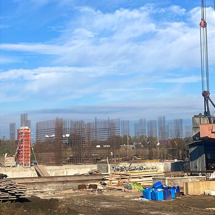 Ход строительства ЖК Литовский квартал, 6 дом, октябрь 2025