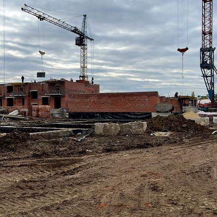 Ход строительства ЖК Містечко Південне, , октябрь 2025