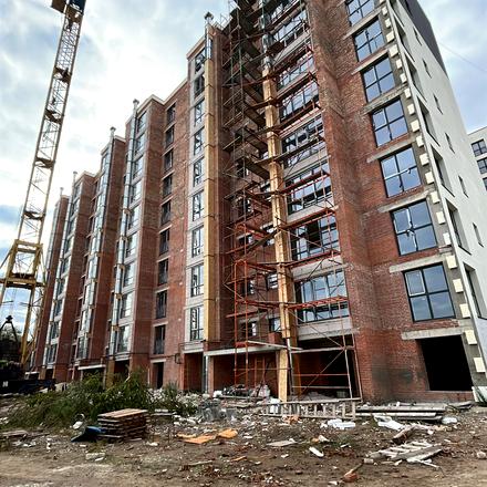 Хід будівництва ЖК Містечко Мануфактура, 3 будинок, жовтень 2025