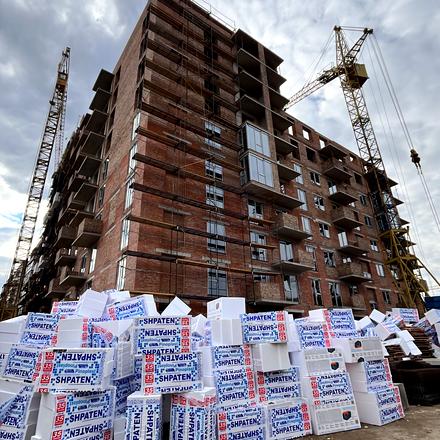 Хід будівництва вул. Степана Бандери, 60, Будинок, жовтень 2025