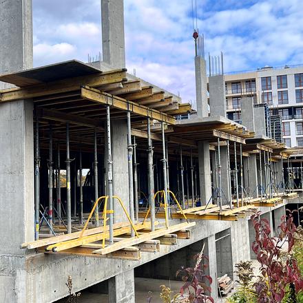 Хід будівництва ЖК AUROOM LOUNGE, 4 будинок, жовтень 2025